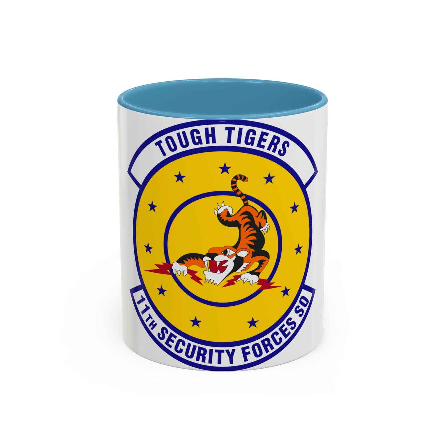 11 Security Forces Squadron USAF (U.S. Air Force) Accent Coffee Mug