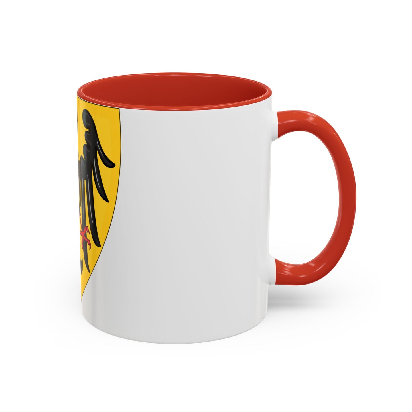 Shield and Coat of Arms of the Holy Roman Emperor (c.1200-c.1300) - Accent Coffee Mug