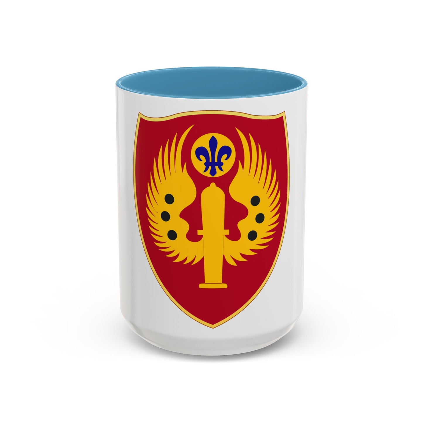 463rd Airborne Field Artillery Battalion (U.S. Army) Accent Coffee Mug