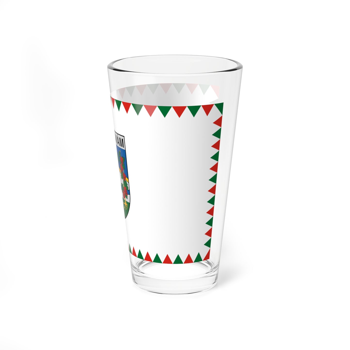Flag of Pusztavam (Hungary) Pint Glass 16oz