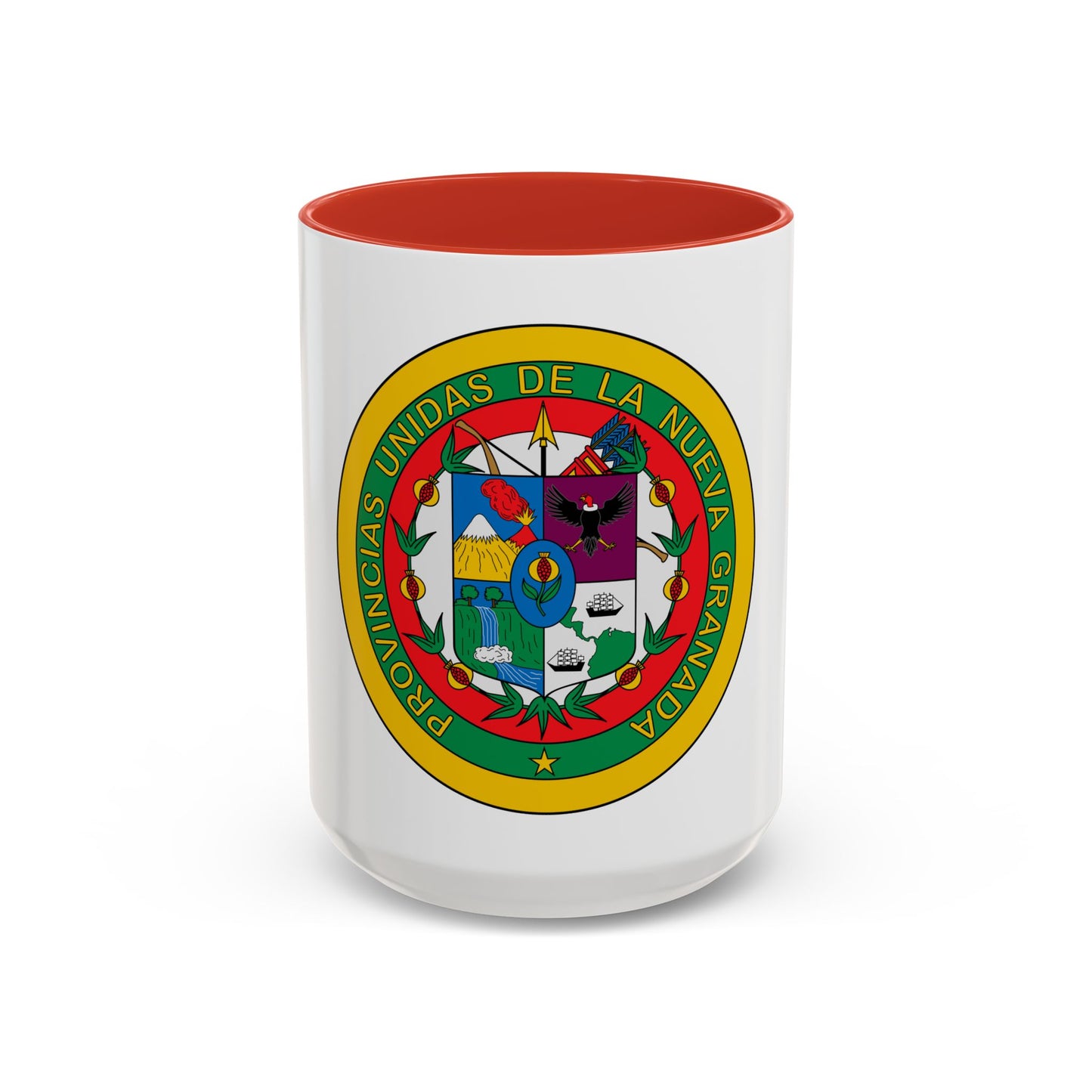 Coat of arms of United Provinces of New Granada 2 - Accent Coffee Mug
