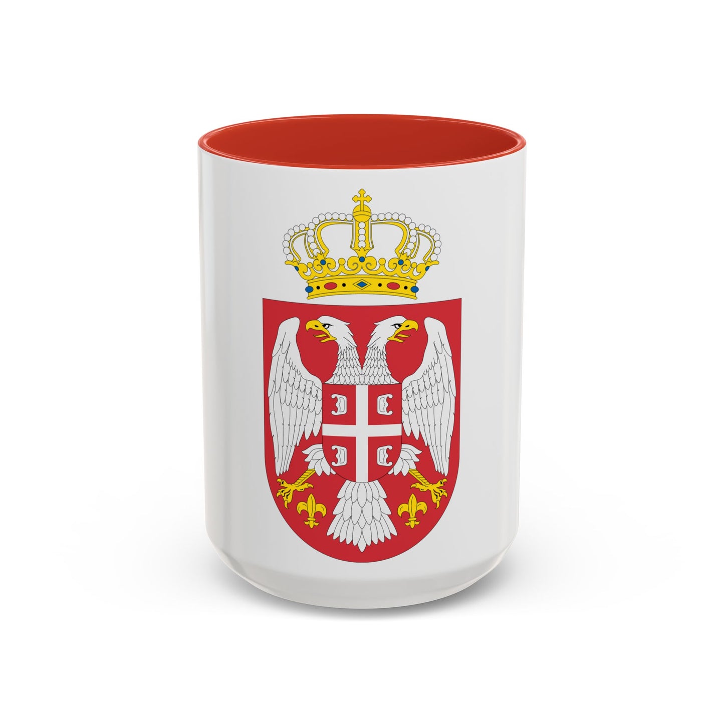 Coat of arms of Serbia small (2004 - 2010) - Accent Coffee Mug