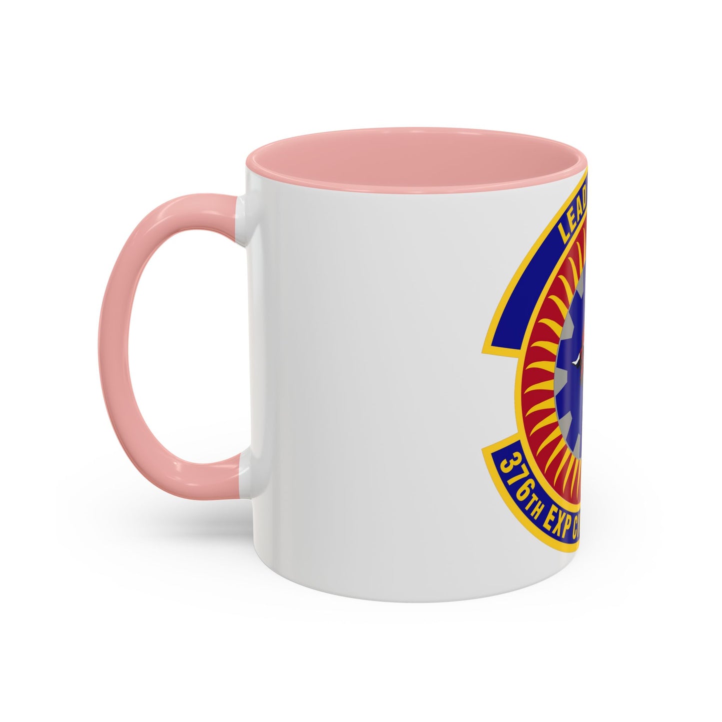 376th Expeditionary Civil Engineer Squadron (U.S. Air Force) Accent Coffee Mug