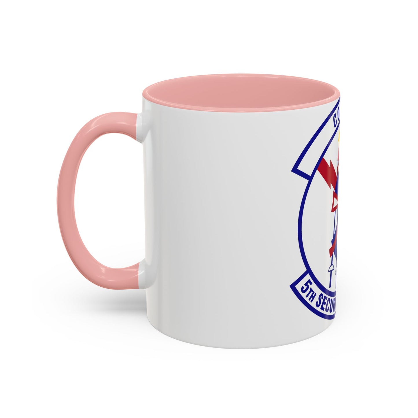 5th Security Forces Squadron (U.S. Air Force) Accent Coffee Mug