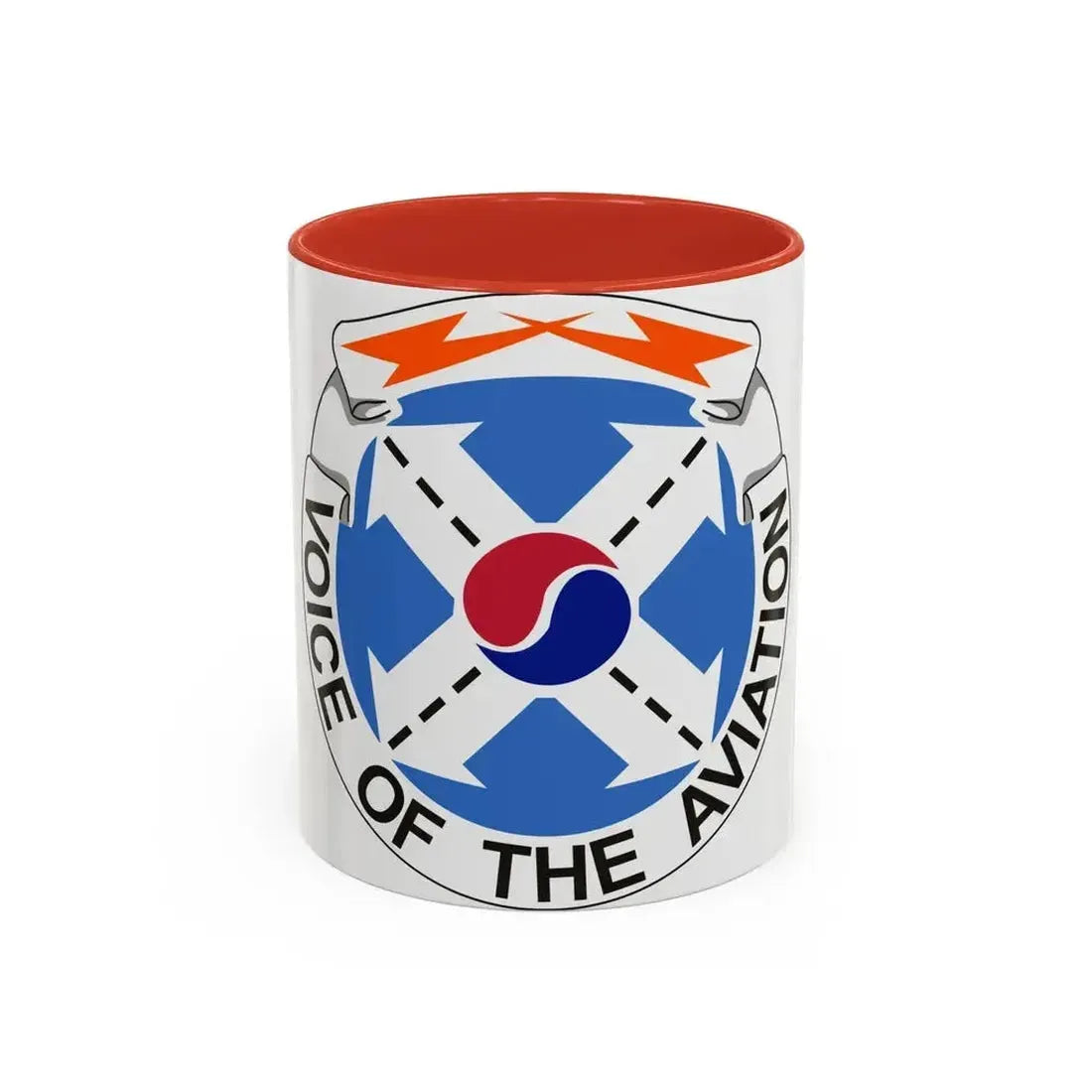 125th Air Traffic Control Battalion (U.S. Army) Accent Coffee Mug 11oz Red - Go Mug Yourself