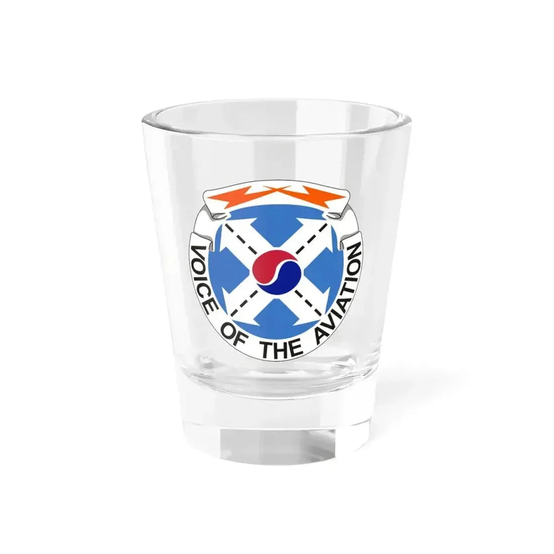 125th Air Traffic Control Battalion (U.S. Army) Shot Glass 1.5oz 1.5oz - Go Mug Yourself