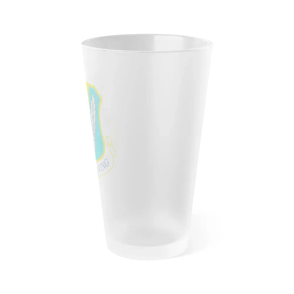 125th Fighter Wing (U.S. Air Force) Frosted Pint Glass 16oz - Go Mug Yourself