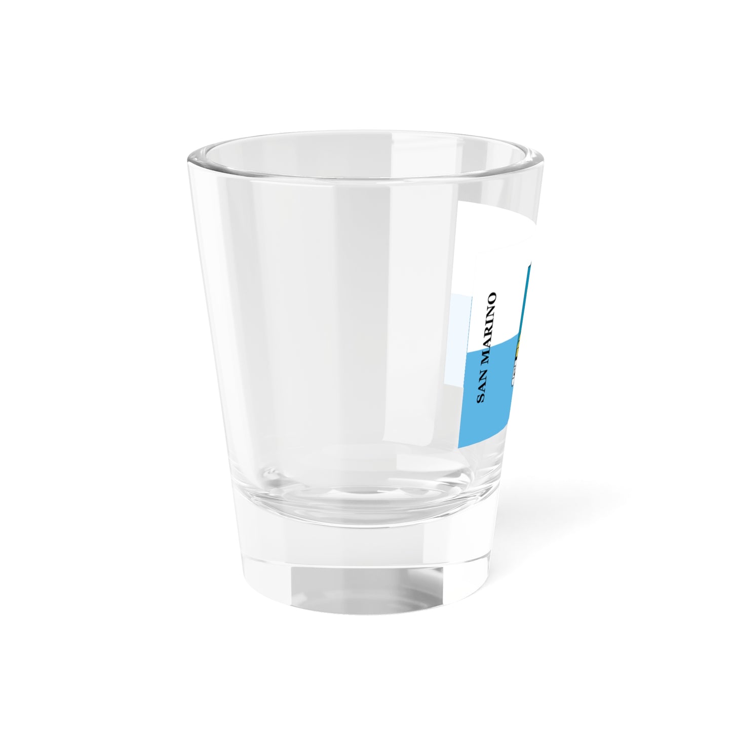 Flag of the City of San Marino (San Marino) Shot Glass 1.5oz