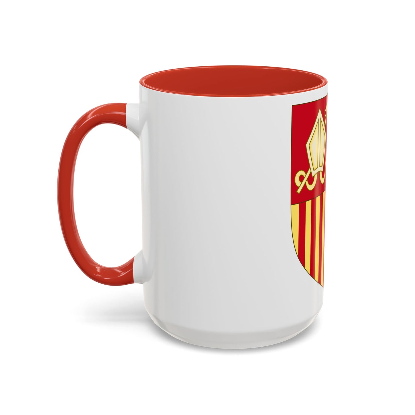 Coat of arms of Andorra (Before 16th Century) - Accent Coffee Mug