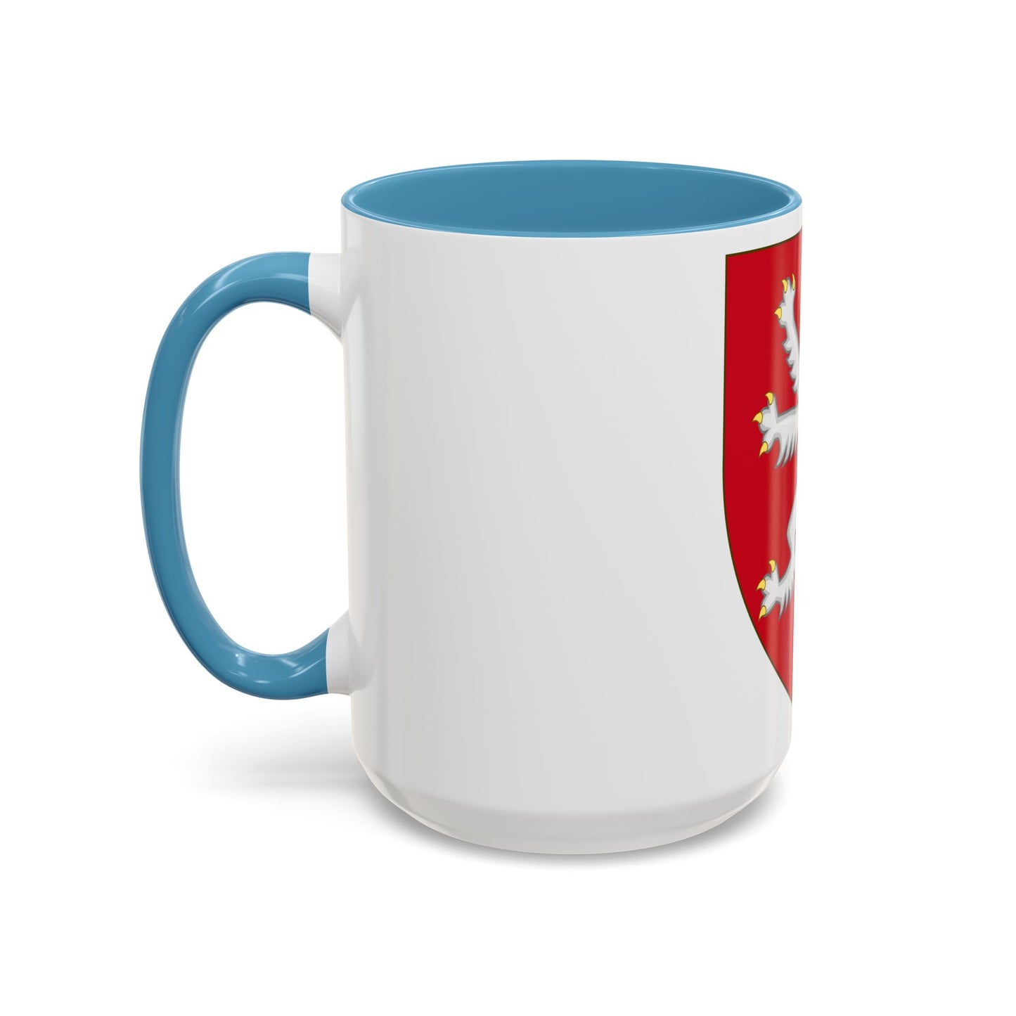Coat of arms of the House of Luxembourg-Bohemia - Accent Coffee Mug