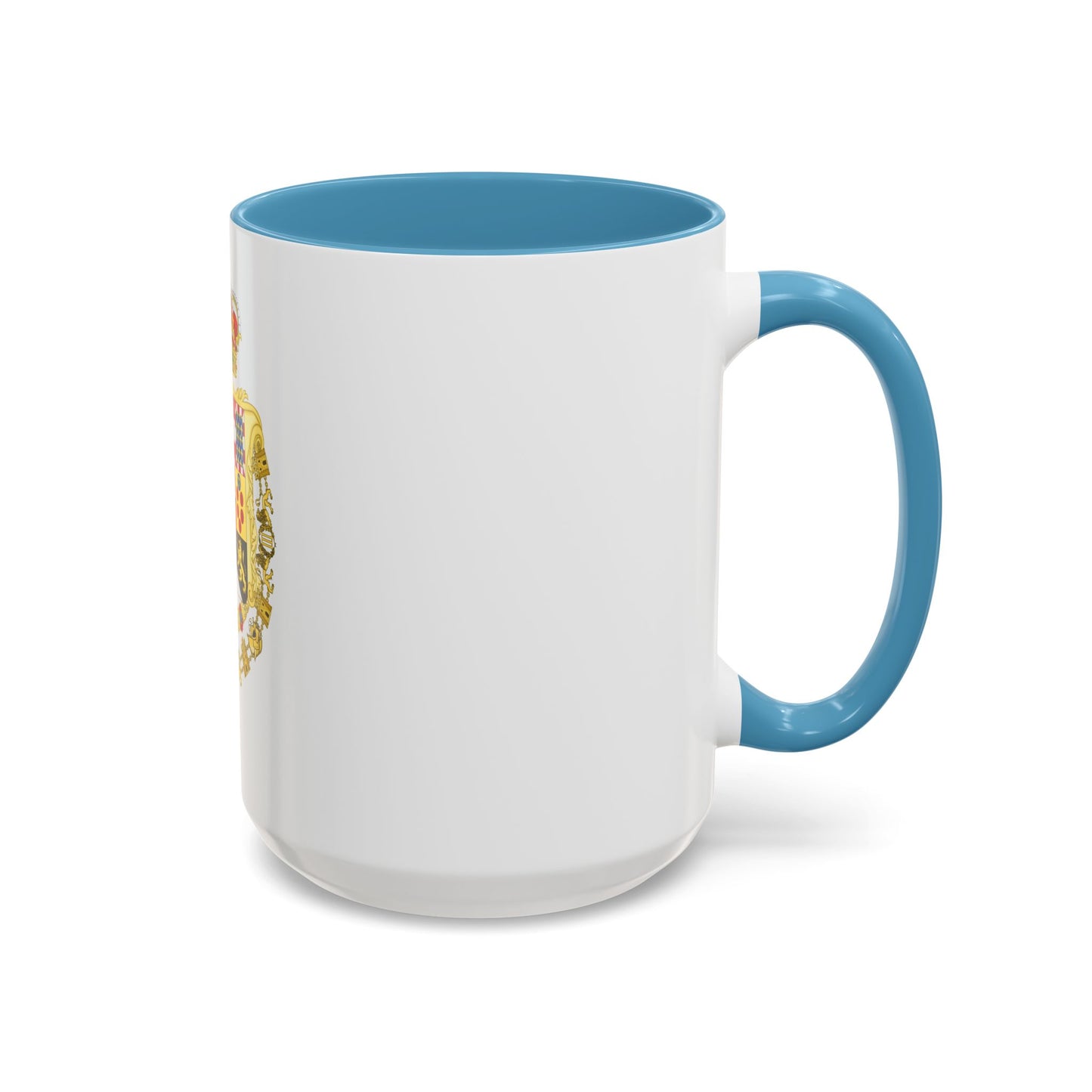 Royal Greater Coat of Arms of Spain (1761-1868 and 1874-1931) - Accent Coffee Mug