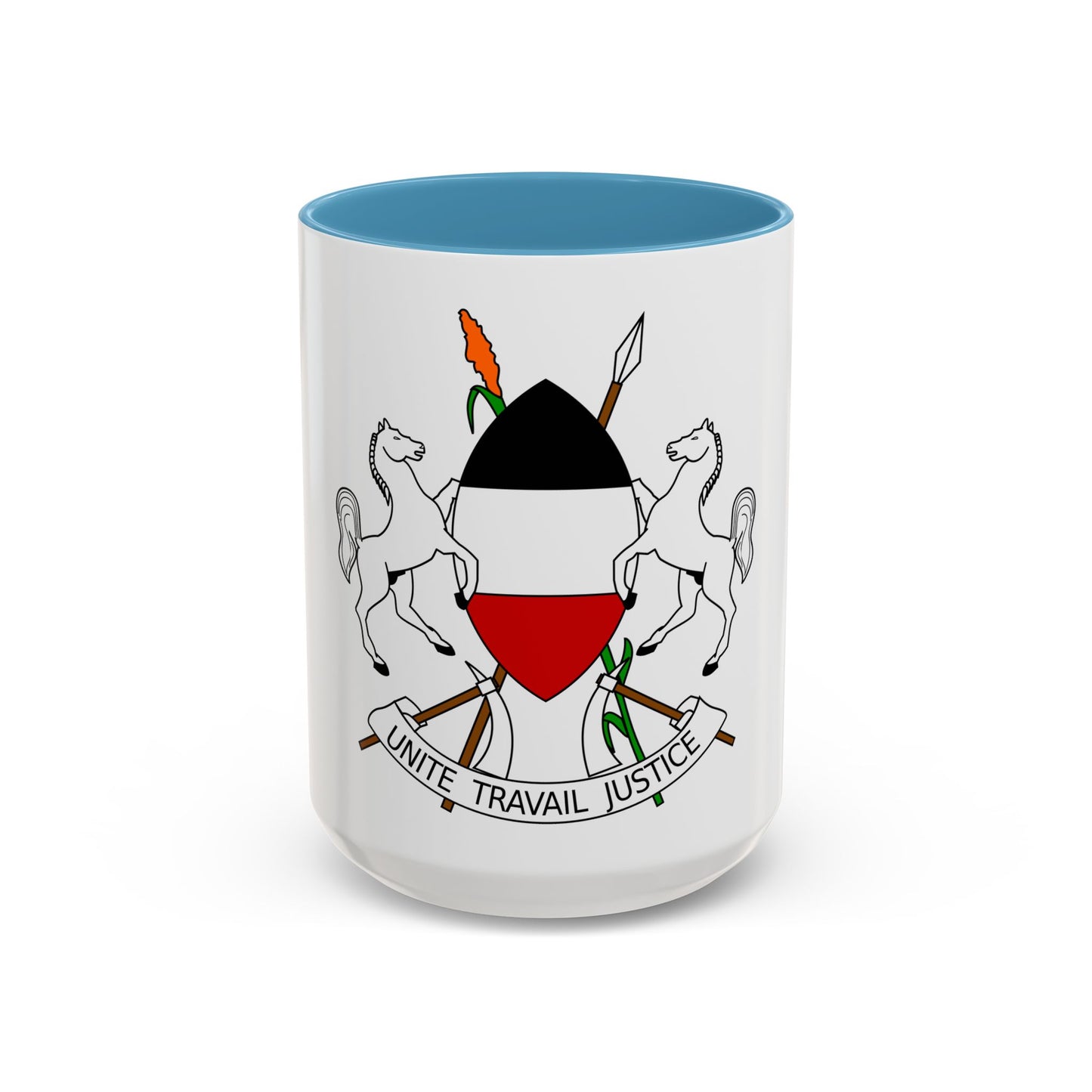 Coat of arms of Upper Volta (1967-1984) - Accent Coffee Mug