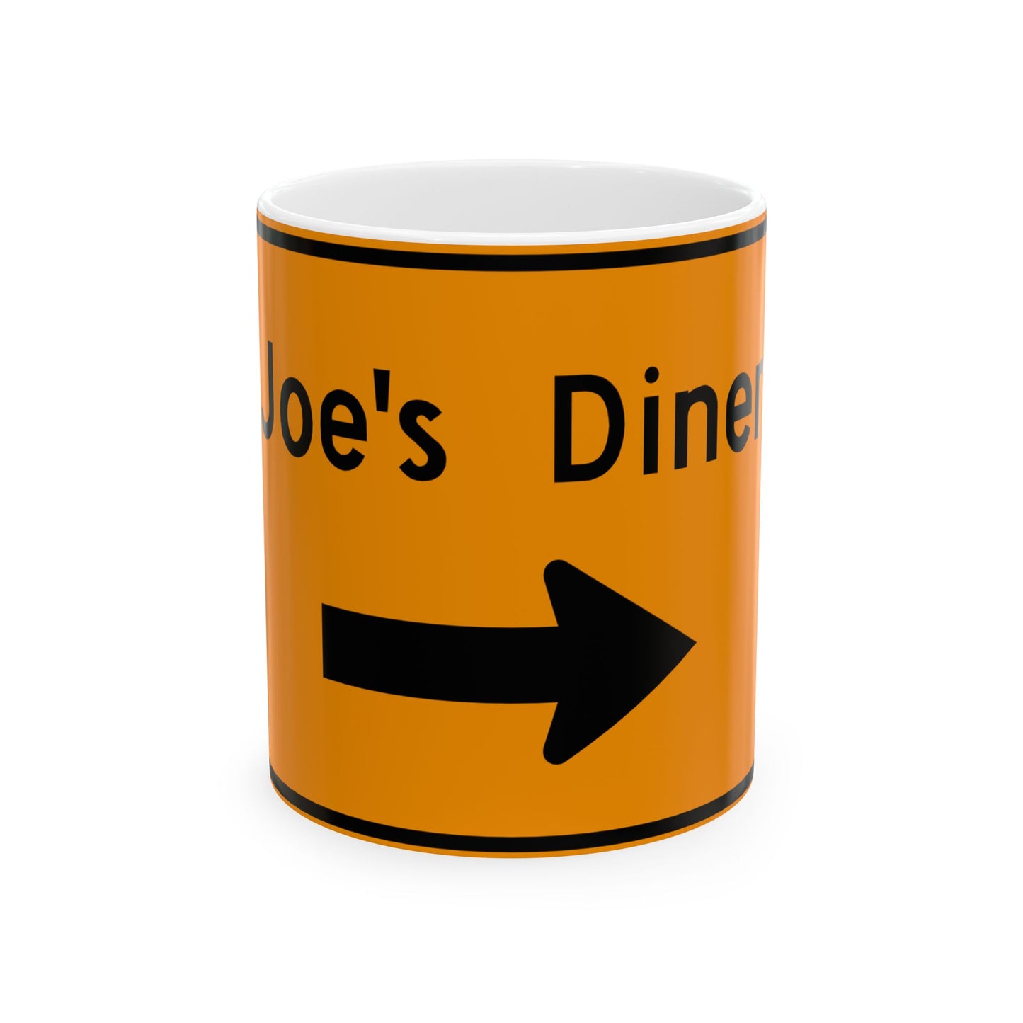 Virginia M4-V6aR (Virginia) (Road Sign) White Coffee Mug-11oz-Go Mug Yourself