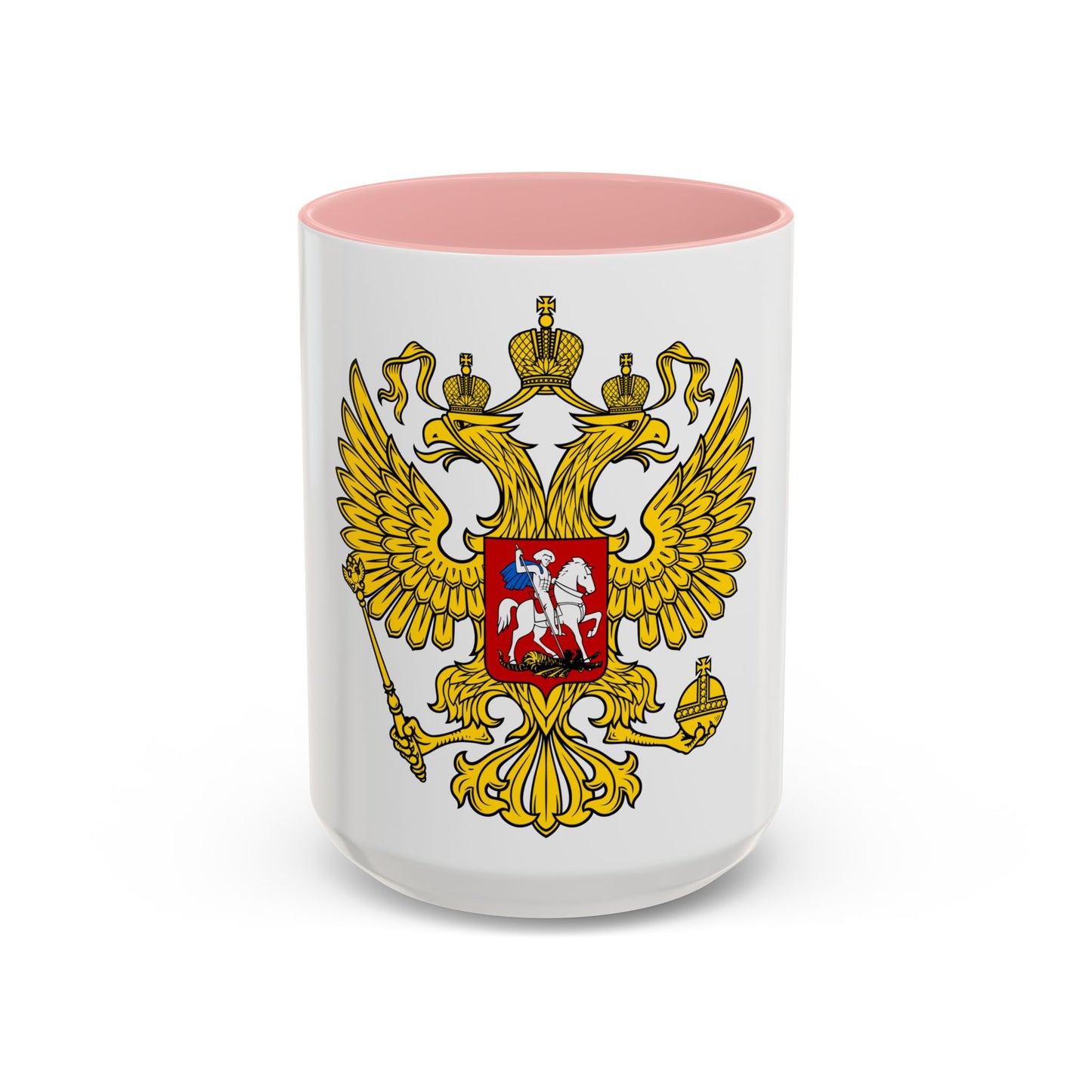 Coat of Arms of the Russian Federation 2 - Accent Coffee Mug