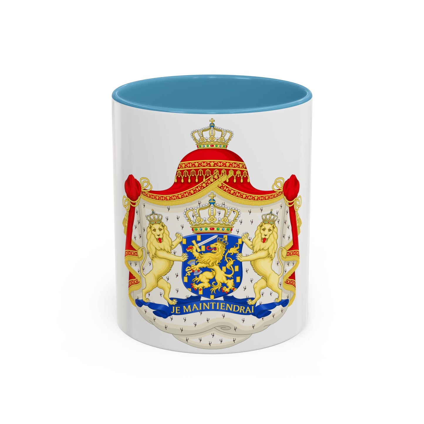 Royal coat of arms of the Netherlands (1815-1907) - Accent Coffee Mug
