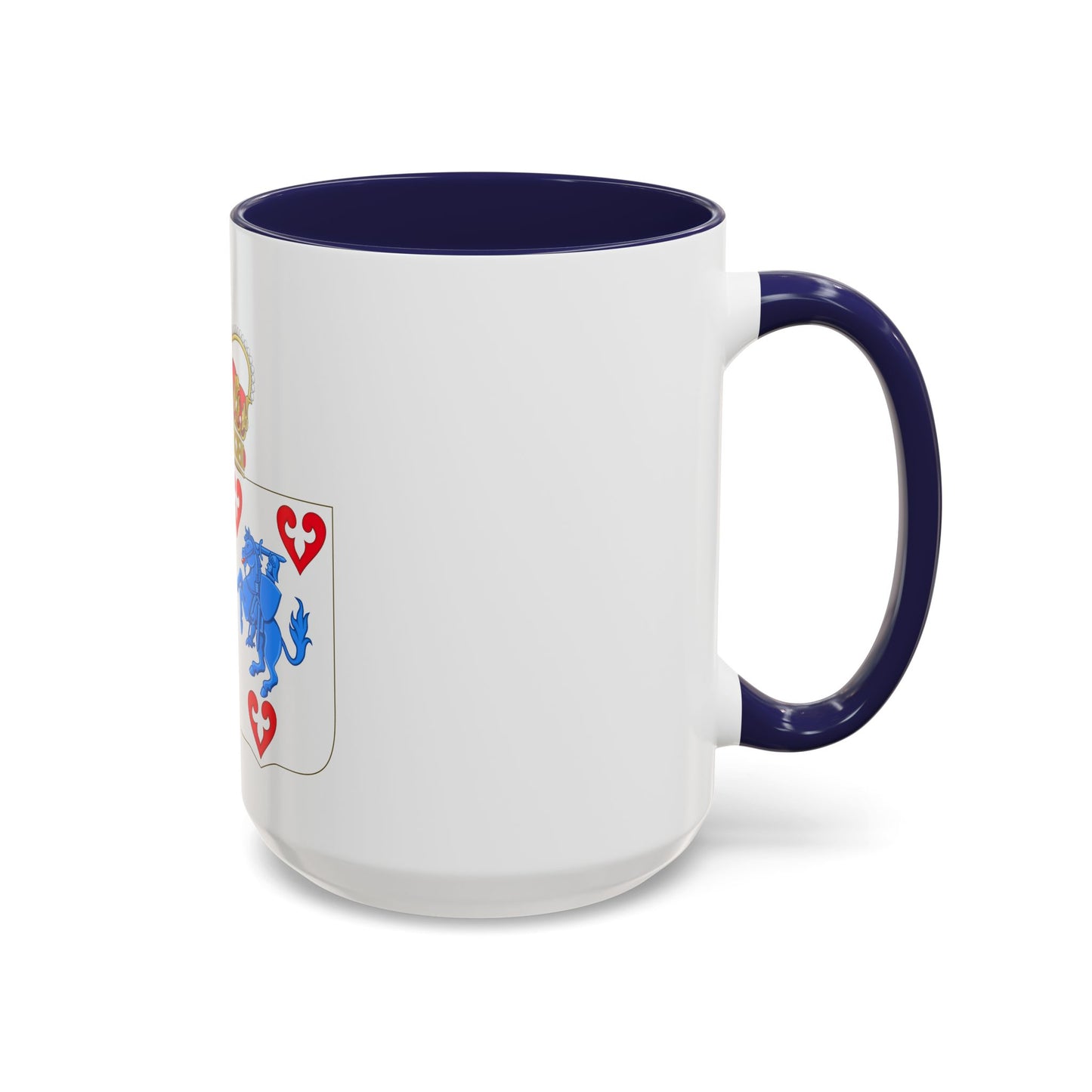 Coat of arms of Princess Marie of Denmark - Accent Coffee Mug