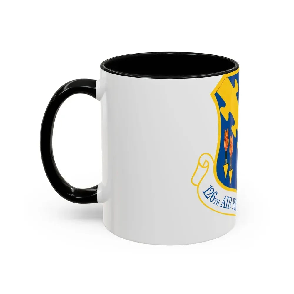 126th Air Refueling Wing (U.S. Air Force) Accent Coffee Mug - Go Mug Yourself