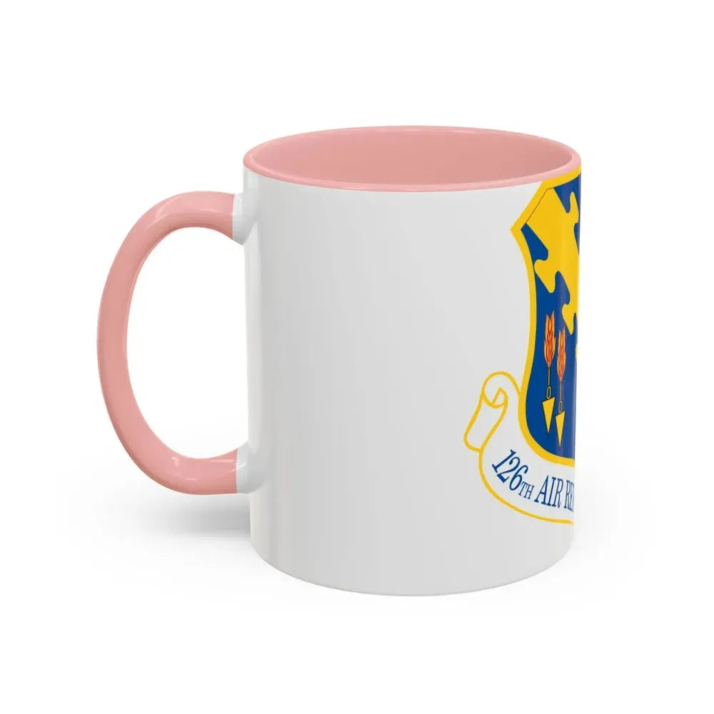 126th Air Refueling Wing (U.S. Air Force) Accent Coffee Mug - Go Mug Yourself