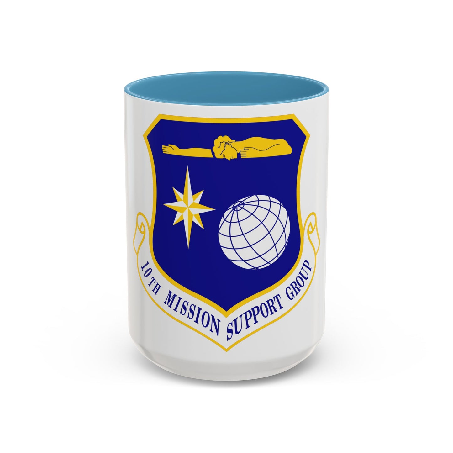 10th Mission Support Group (U.S. Air Force) Accent Coffee Mug