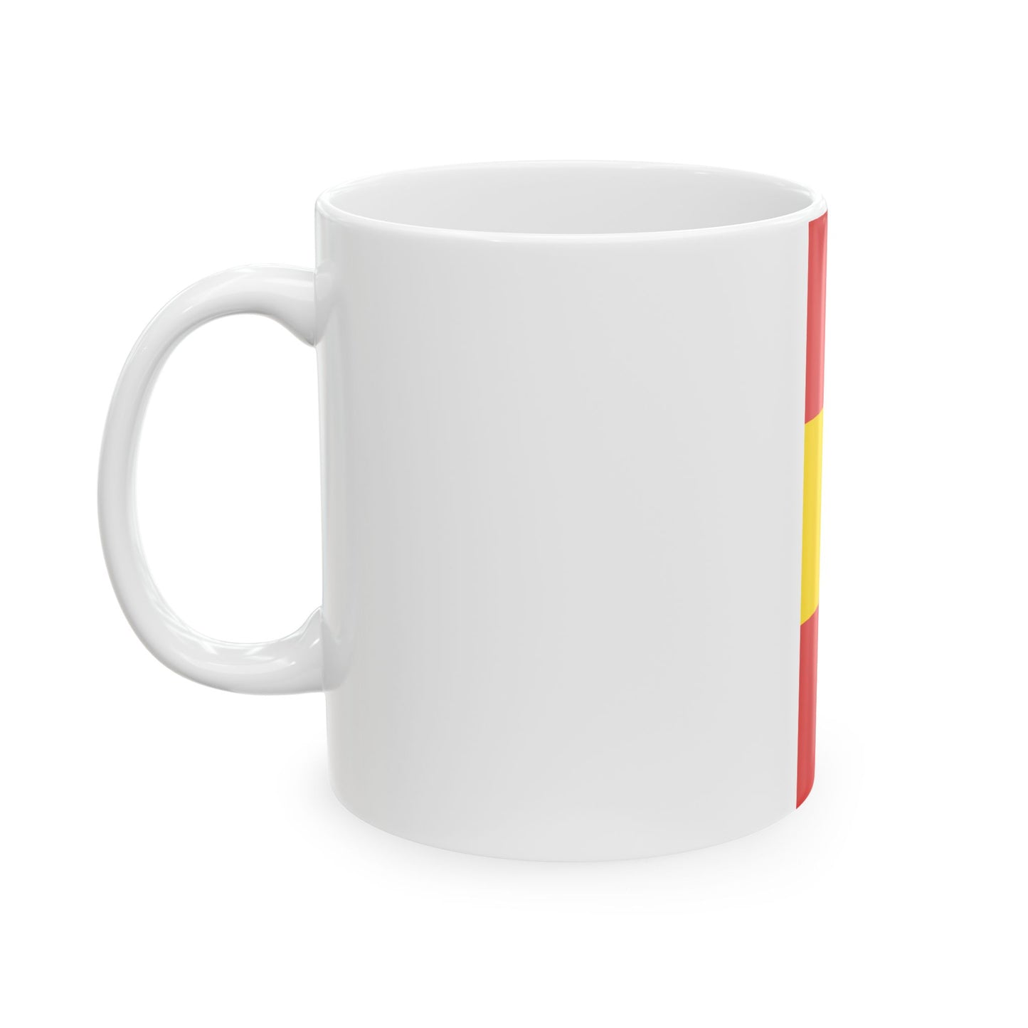 Knatterflagge Karlsruhe (Germany) White Coffee Mug
