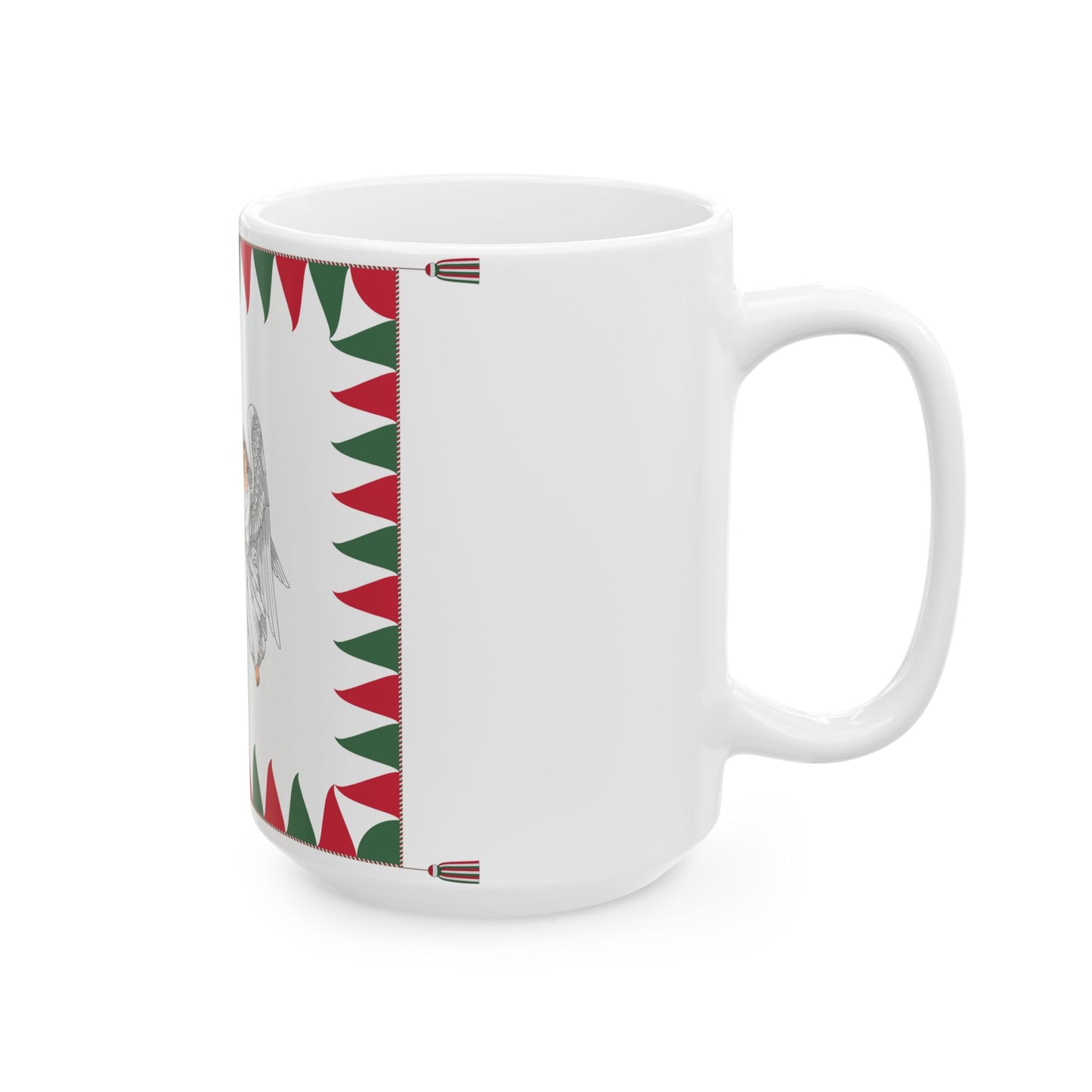 Infantry Colour of the Royal Hungarian Defence Forces 1939-1945 (Hungary) White Coffee Mug
