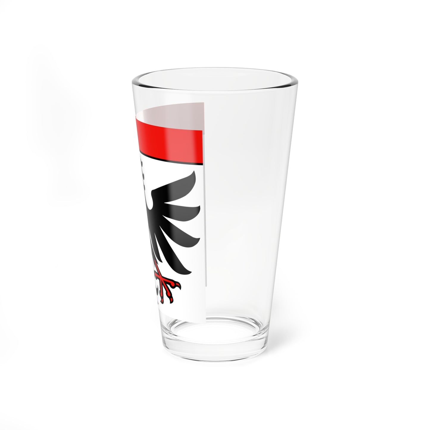CHE Aarau Flag (Switzerland) Pint Glass 16oz