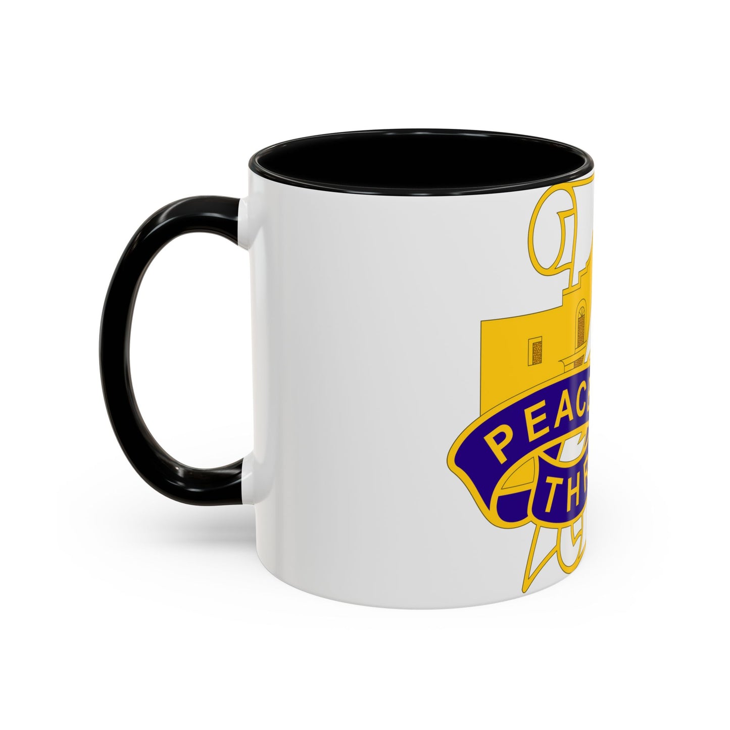 321 Civil Affairs Brigade 2 (U.S. Army) Accent Coffee Mug