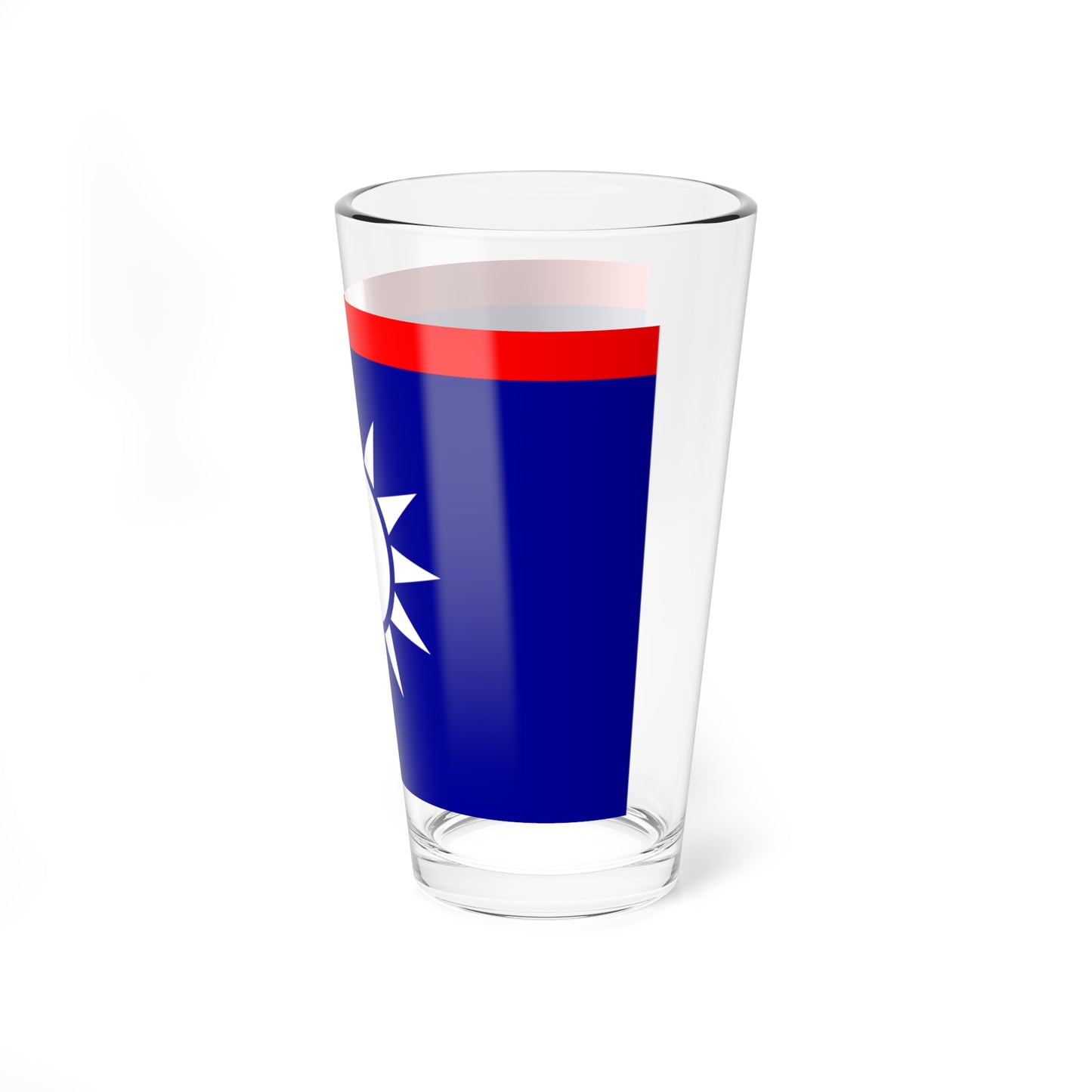 ROCN Admirals Flag 1929 (China) Pint Glass 16oz