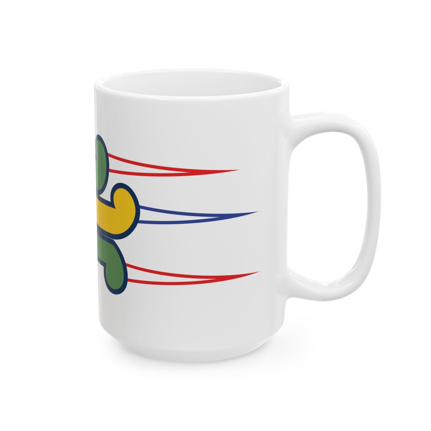 Gonfalon of William the Conqueror (France) White Coffee Mug