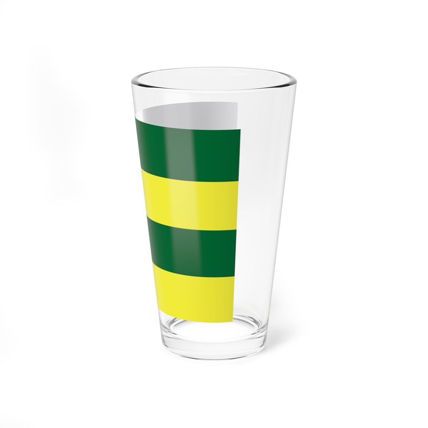 Rank flag of Tenente-brigadeiro of Brazilian Air Force (Brazil) Pint Glass 16oz