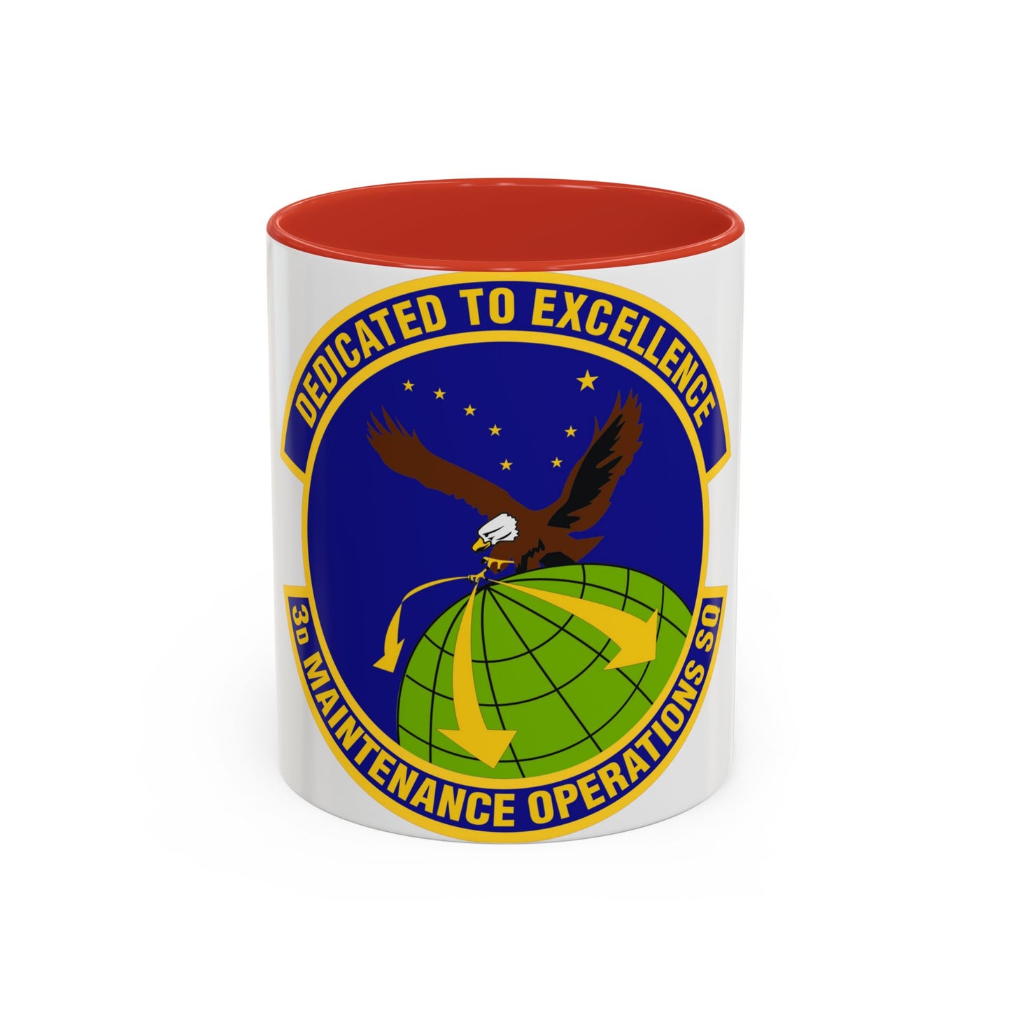 3d Maintenance Operations Squadron (U.S. Air Force) Accent Coffee Mug