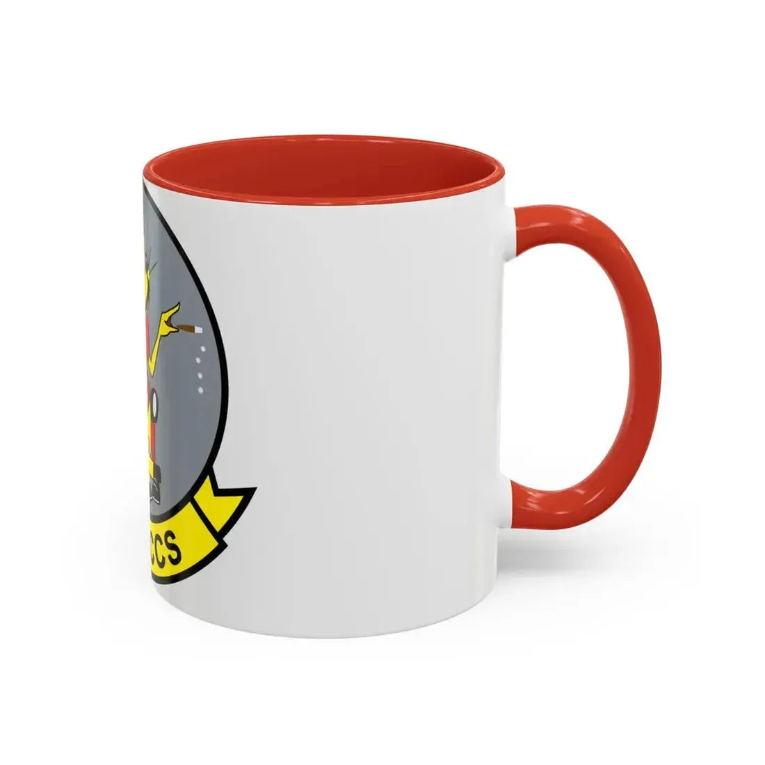 128 ACCS (U.S. Air Force) Accent Coffee Mug - Go Mug Yourself