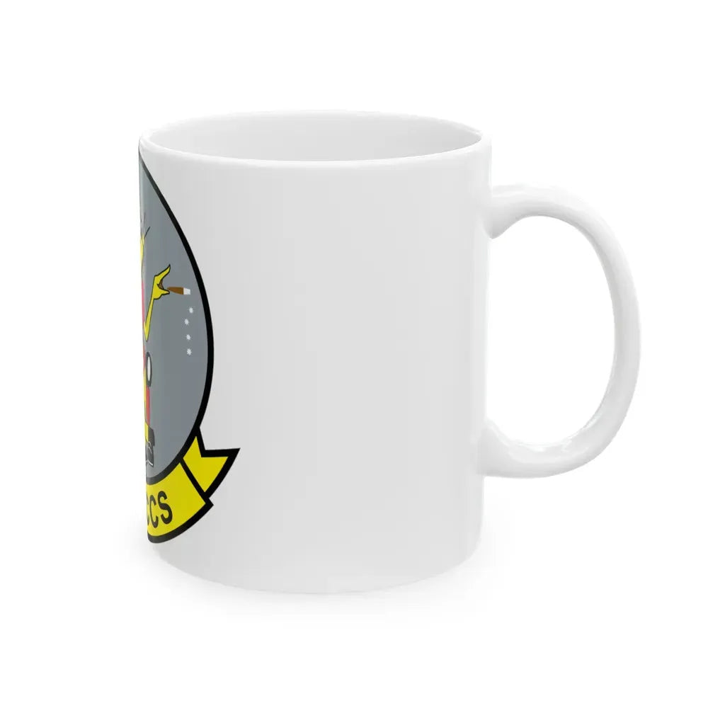 128 ACCS (U.S. Air Force) White Coffee Mug - Go Mug Yourself
