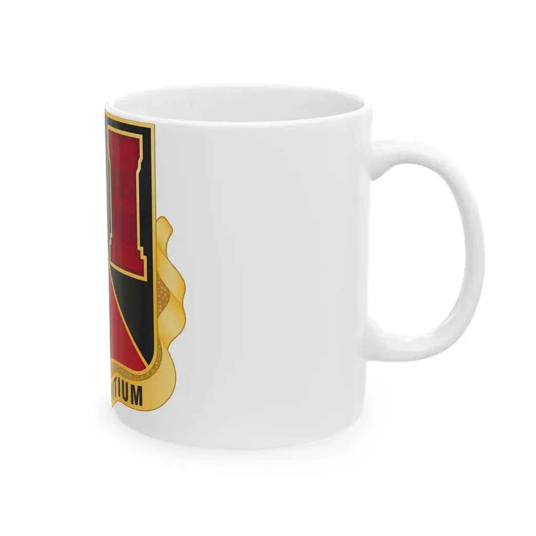 128 Engineer Battalion Nebraska National Guard (U.S. Army) White Coffee Mug - Go Mug Yourself