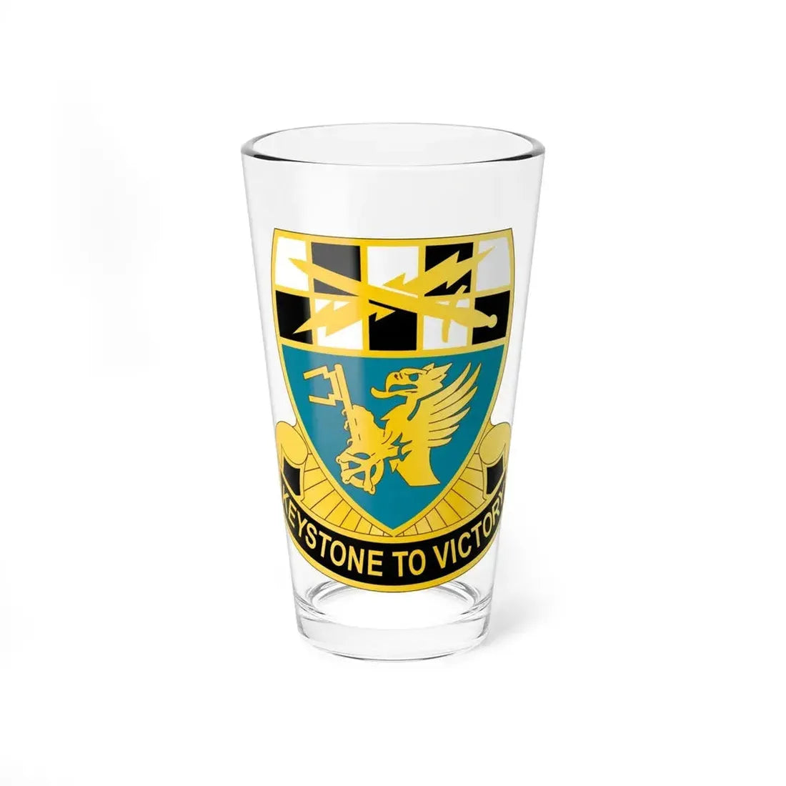 128 Military Intelligence Battalion (U.S. Army) Pint Glass 16oz 16oz - Go Mug Yourself