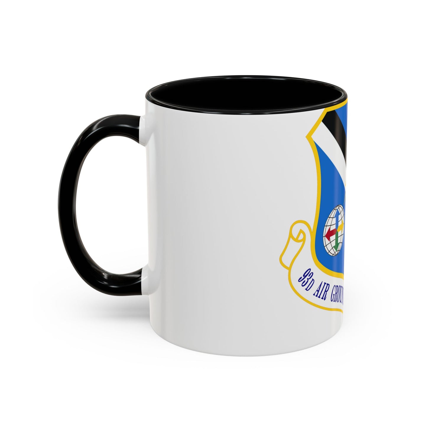 93d Air Ground Operations Wing Emblem (U.S. Air Force) Accent Coffee Mug