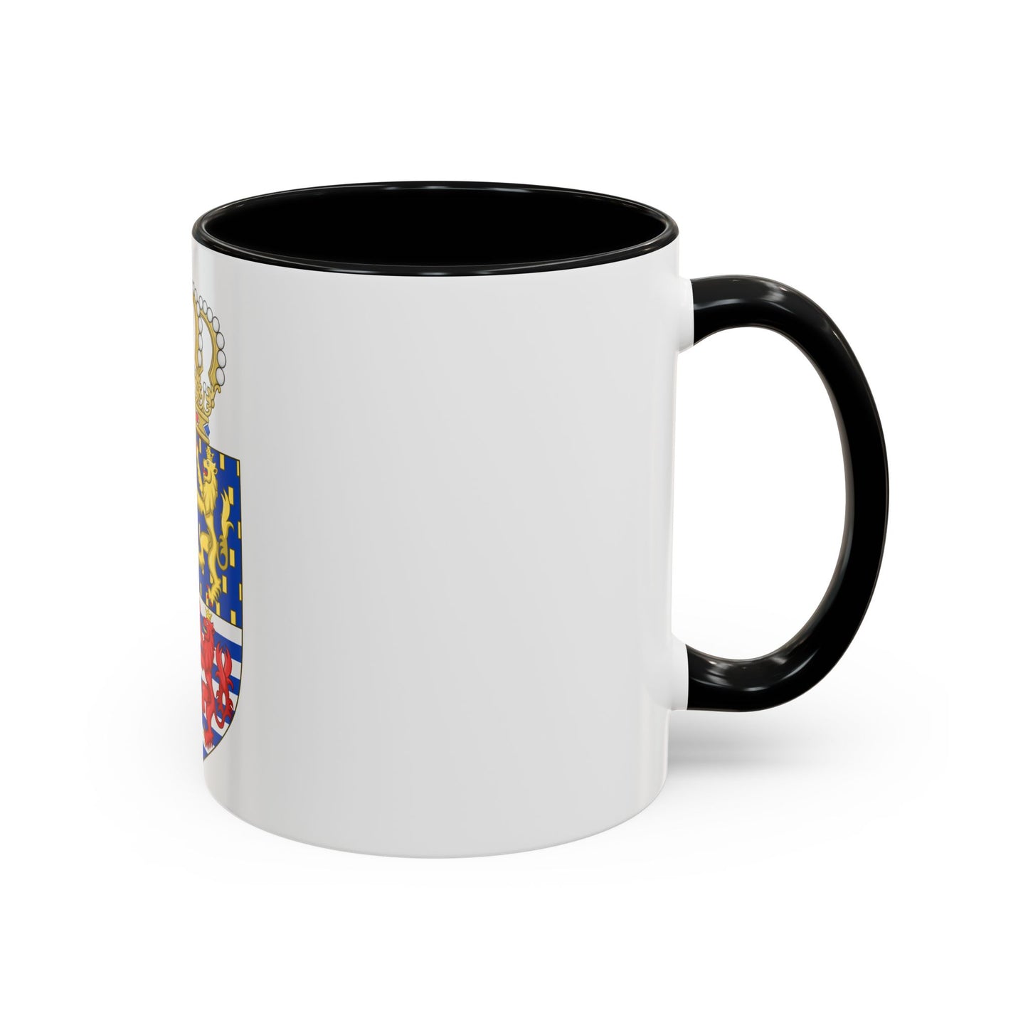 Lesser coat of arms of the Grand Duke of Luxembourg (2000) - Accent Coffee Mug