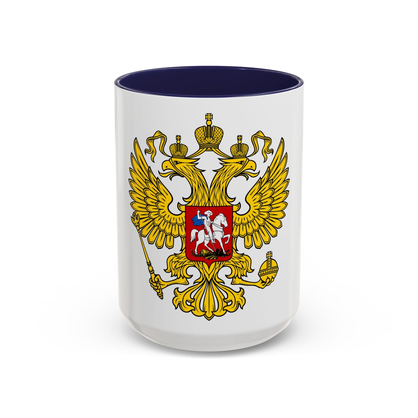 Coat of Arms of the Russian Federation 2 - Accent Coffee Mug