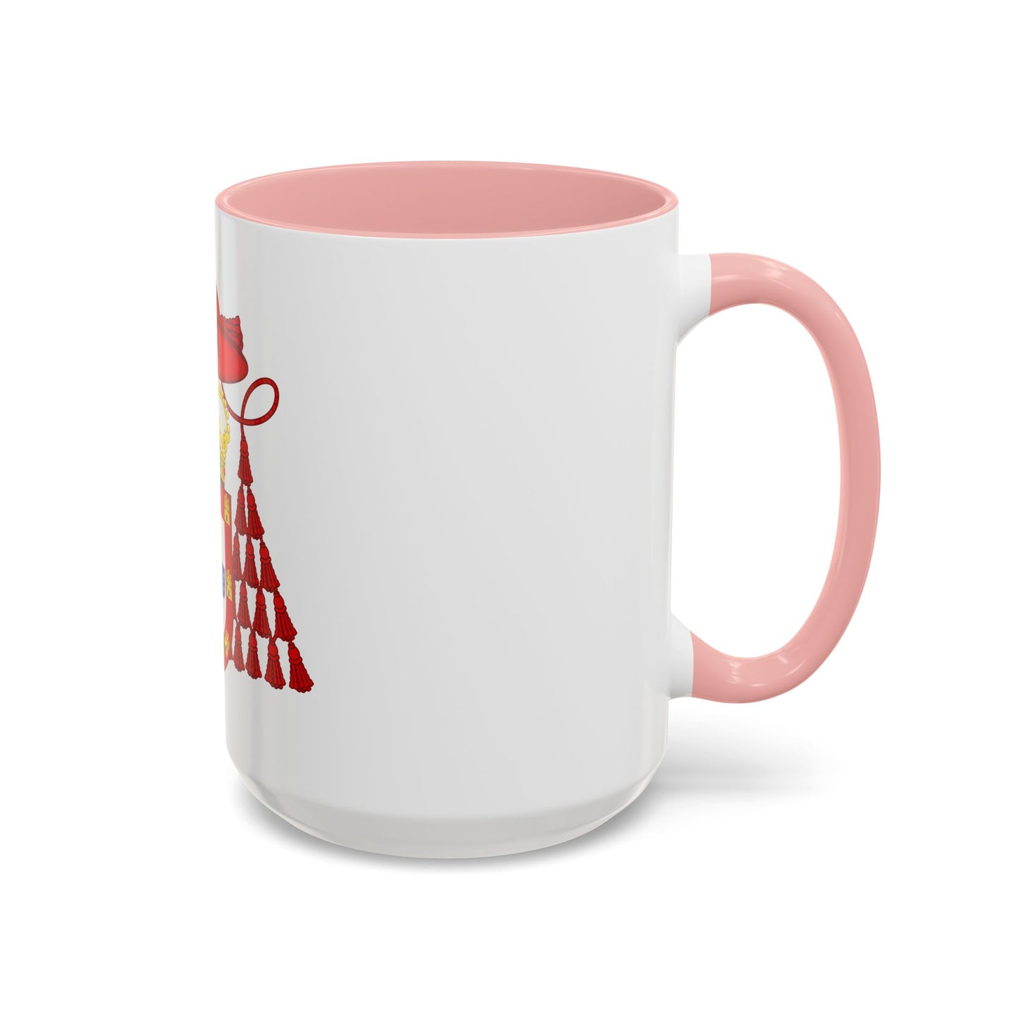 Ornamented Royal Coat of Arms of Cardinal Henry I of Portugal - Accent Coffee Mug