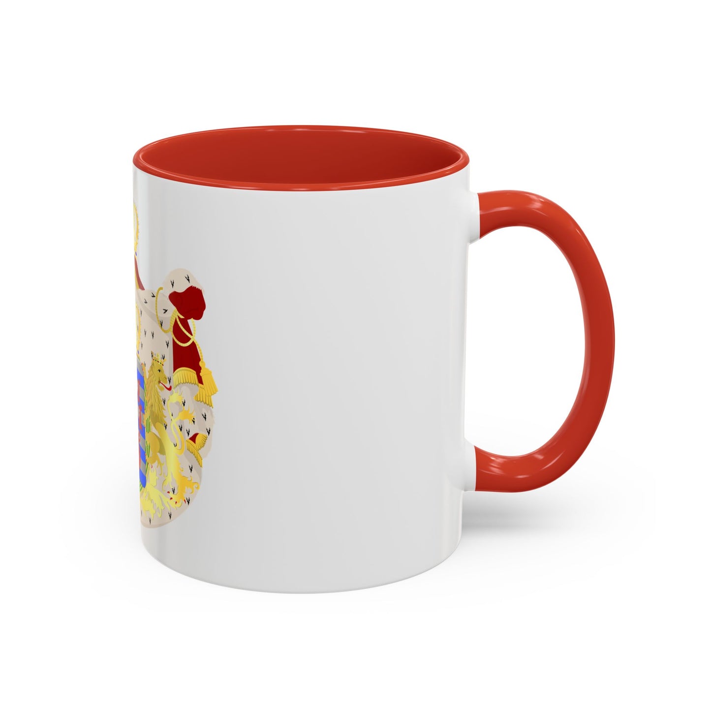Greater coat of arms of the grand-duchy of Luxembourg - Accent Coffee Mug