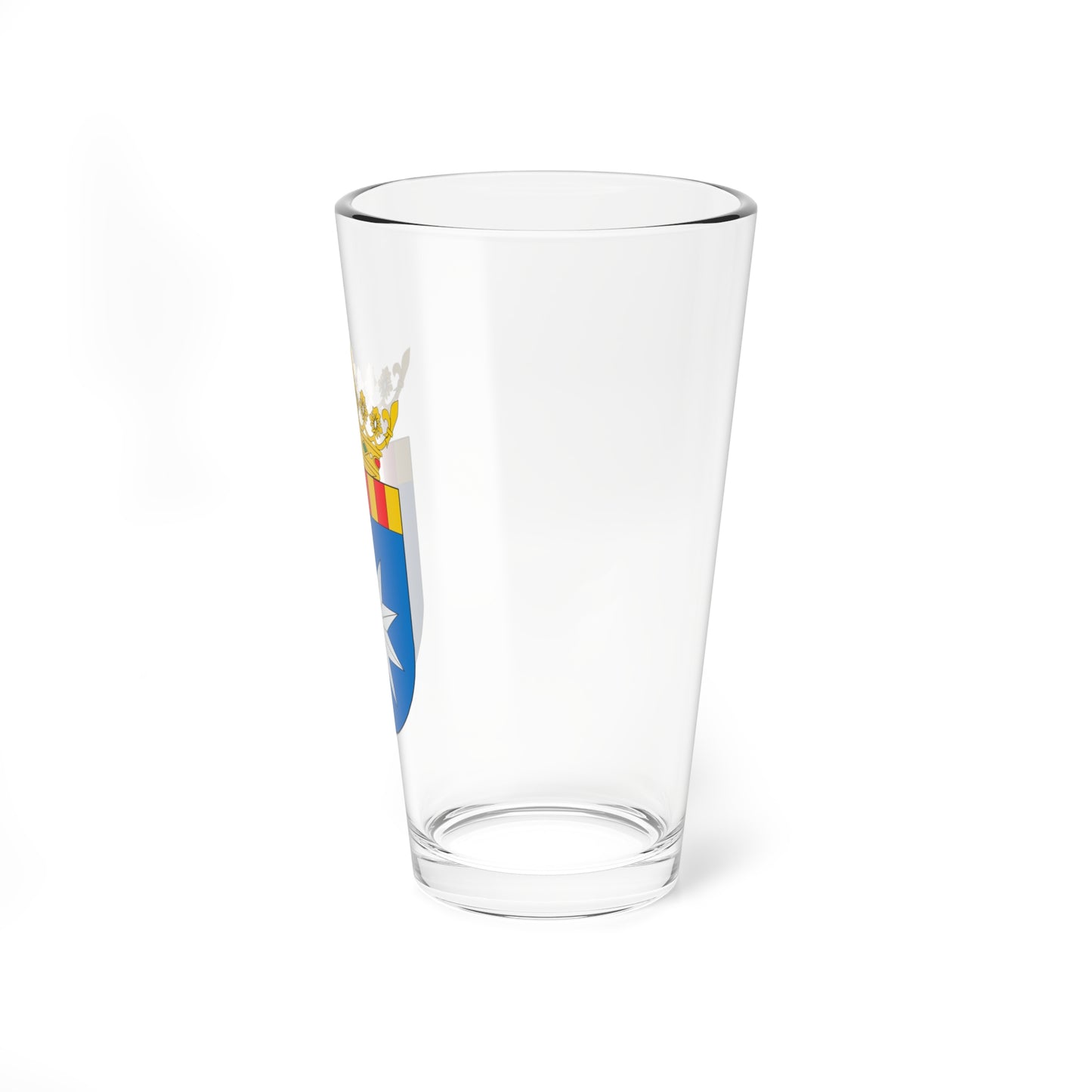 Comarca de la Ribera Baja del Ebro (Spain) (Coat of Arms) Pint Glass 16oz