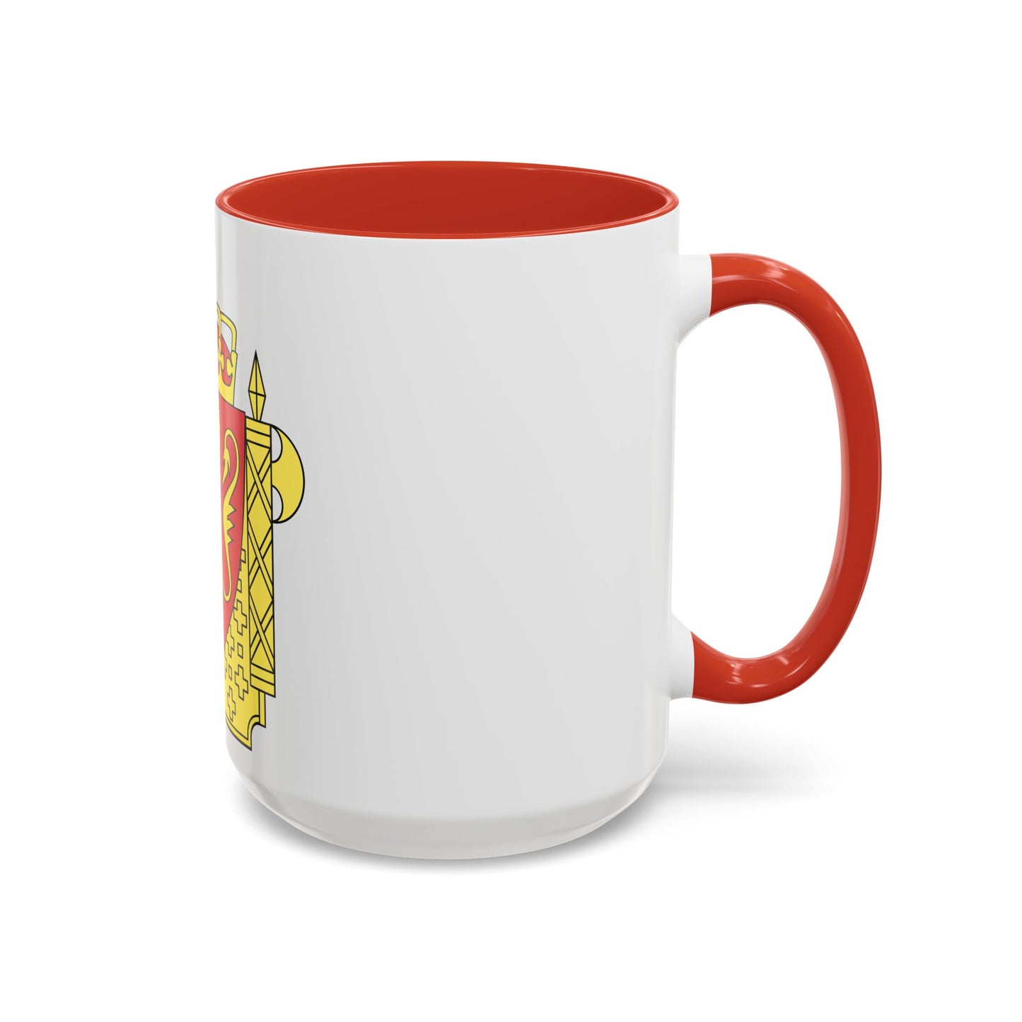Coat of arms of the Norwegian Police Service - Accent Coffee Mug