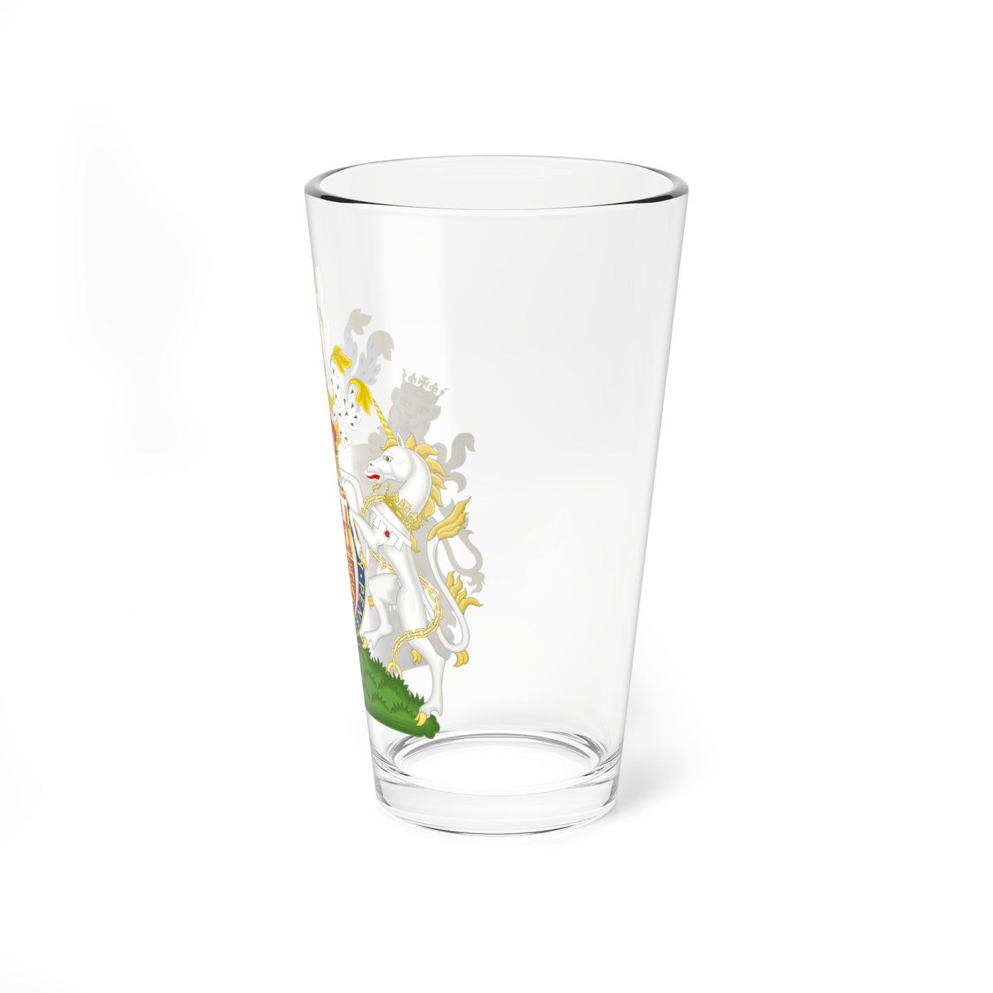 Coat of Arms of William Duke of Cambridge (United Kingdom) (Coat of Arms) Pint Glass 16oz
