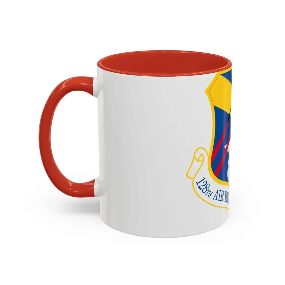 128th Air Refueling Wing (U.S. Air Force) Accent Coffee Mug - Go Mug Yourself