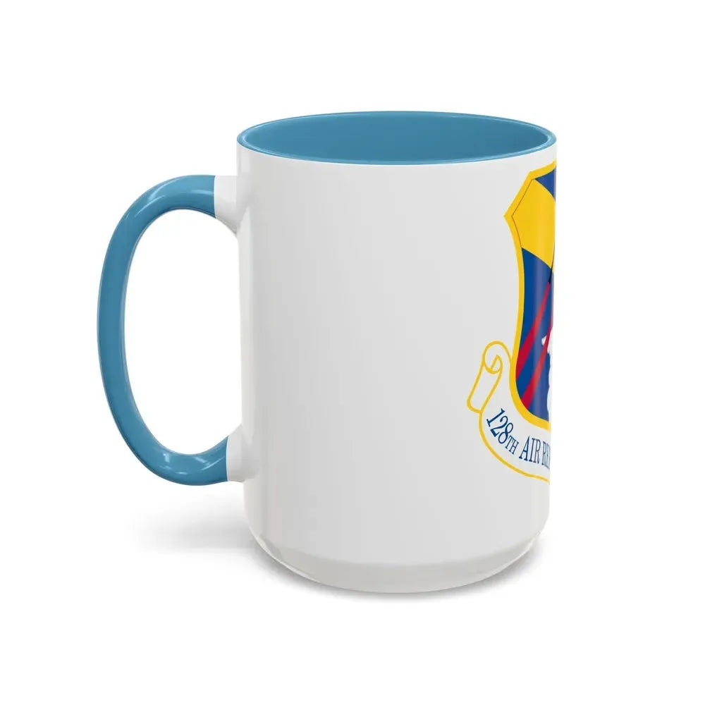 128th Air Refueling Wing (U.S. Air Force) Accent Coffee Mug - Go Mug Yourself