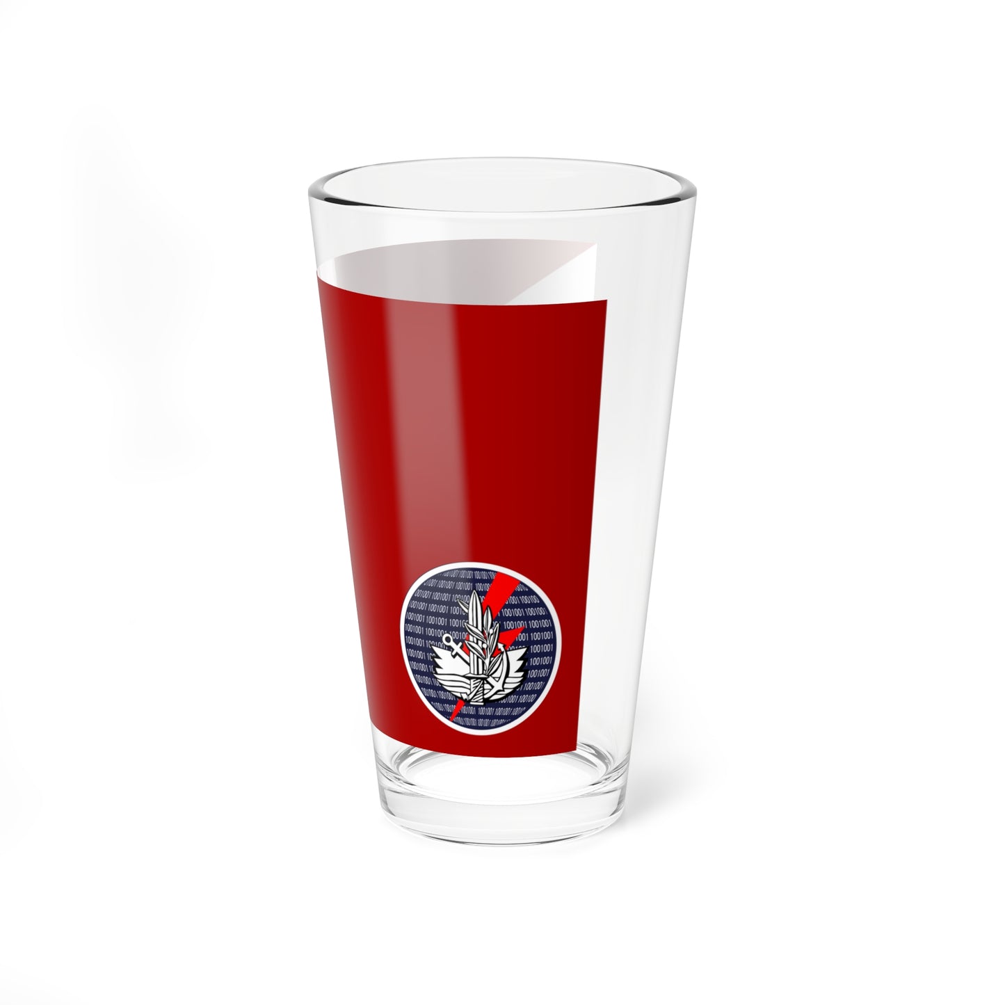 Flag of IDF Computer Service Directorate (Israel) Pint Glass 16oz