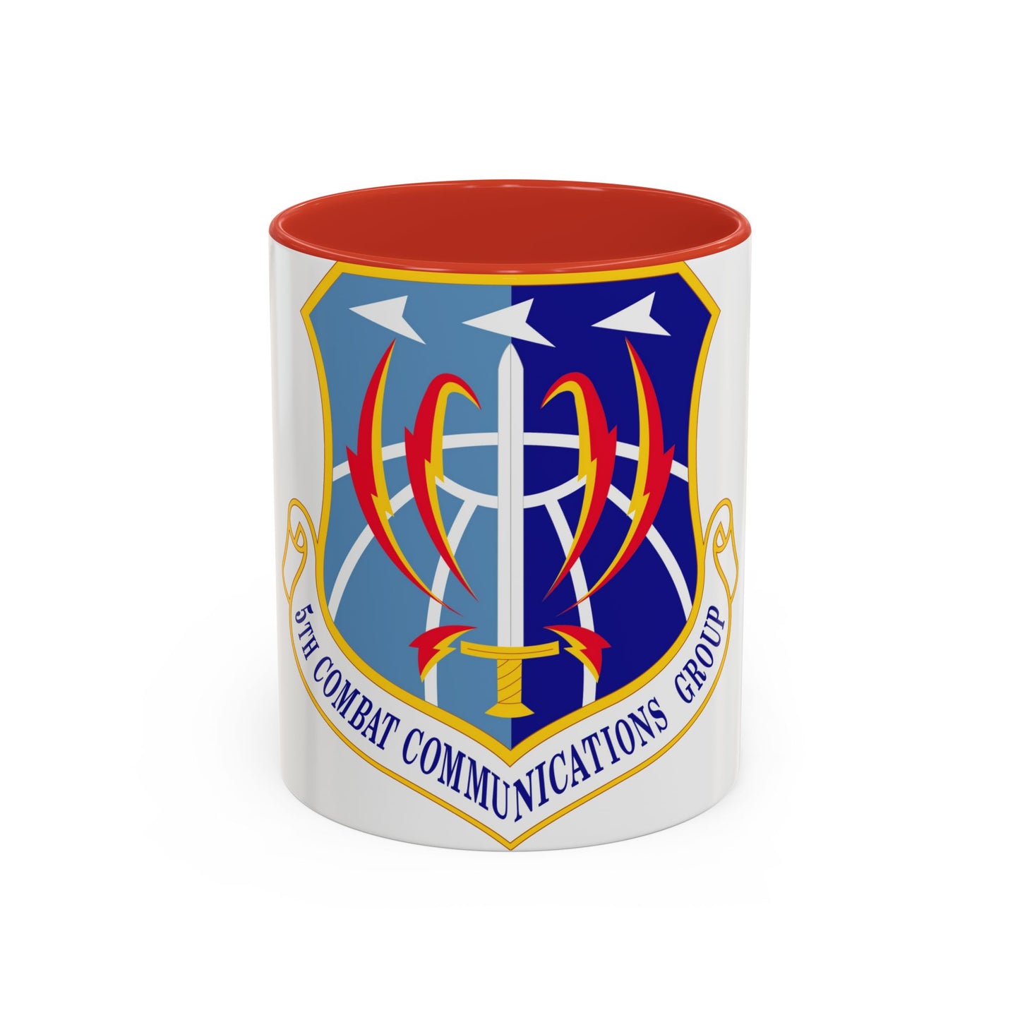 5 Combat Communications Group ACC (U.S. Air Force) Accent Coffee Mug