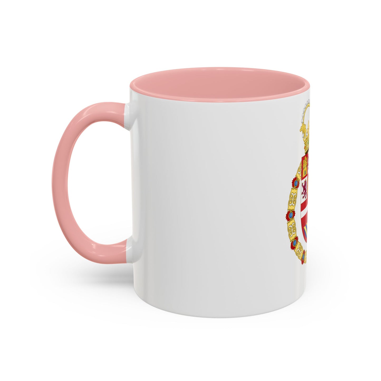 Coat of Arms of Charles II of Spain (1668-1700) - Accent Coffee Mug