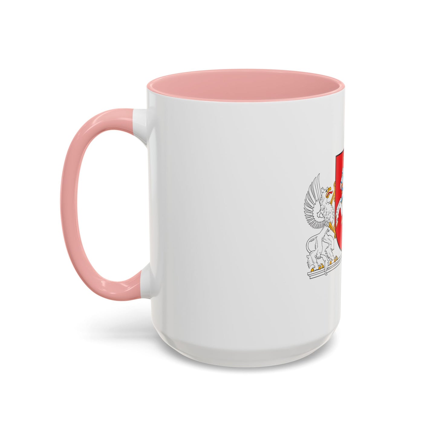Coat of arms of the President of Lithuania - Accent Coffee Mug