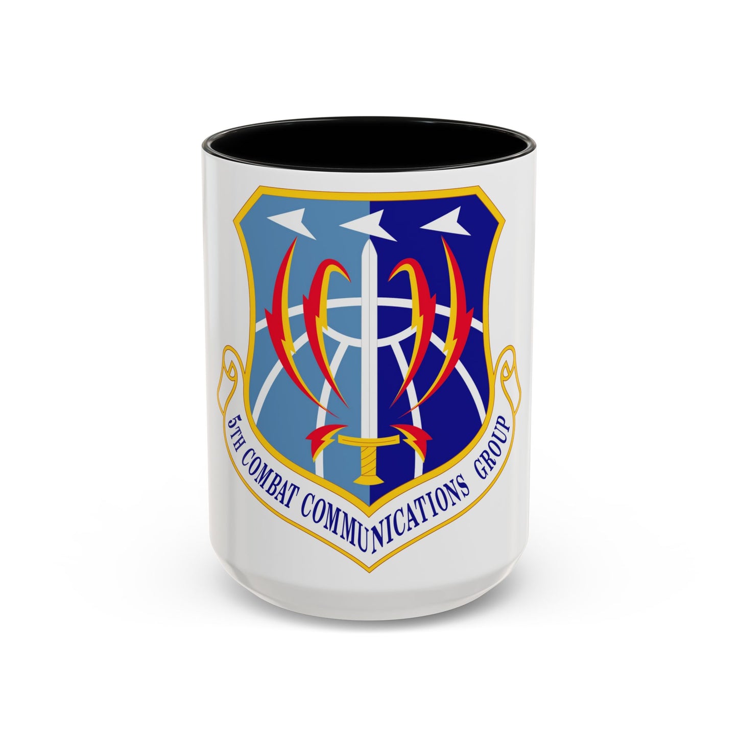5 Combat Communications Group ACC (U.S. Air Force) Accent Coffee Mug